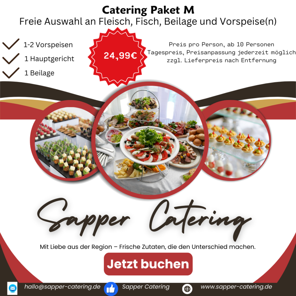 Catering Paket M - Sapper Catering Heidenheim an der Brenz